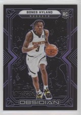 2021-22 Panini Obsidian Electric Etch Purple 70/99 Bones Hyland #167 0c3