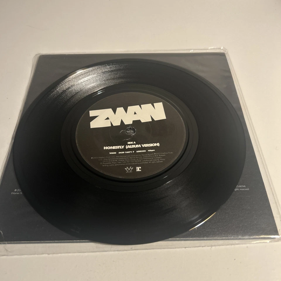 Zwan – Honestly 7" Single Vinyl Record 2003 Smashing Pumpkins Foto 3 de 4