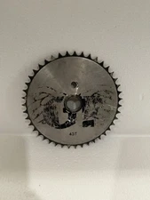 BMX OLD SCHOOL 1989 GT PRO FREESTYLE TOUR 43T SPROCKET CHAIN RING ORIGANAL 1980S