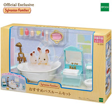 Sylvanian Families Bathroom Furniture Set Ce-200 Dollhouse Accessories Figure