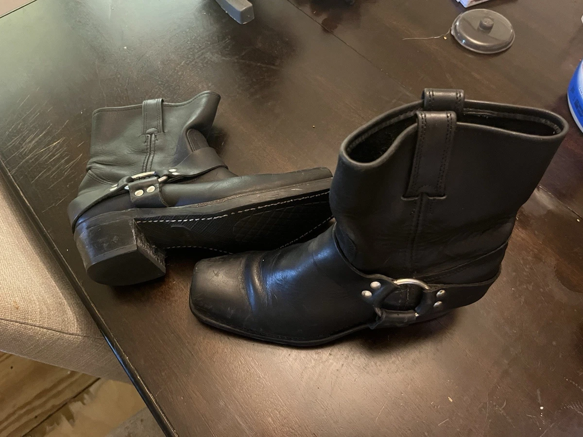 FRYE Austin Jodhpad Black Leather Men\'s Ankle Boots with Buckle Strap never worn Frye Ankle Black Boots for Men for Sale | Shop New & Used  main image 2