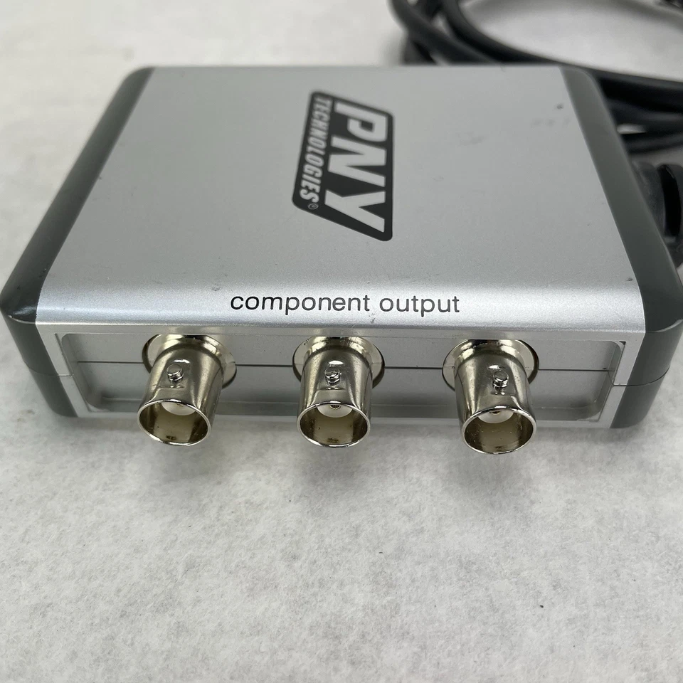 PNY Technologies 91004686A HDTV Video Adapter Breakout Box Untested - Image 2 of 4