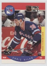 1990-91 Pro Set Chris Nilan #205 li3