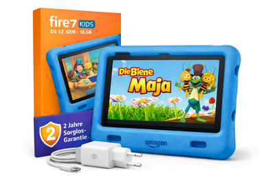 Amazon Fire 7 Kids 12. Gen 16GB, Wi-Fi, 7 Zoll - Blau