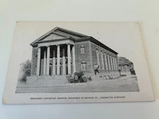 Broadway Christian Church Broadway at Second Street Lexington Kentucky Postcard