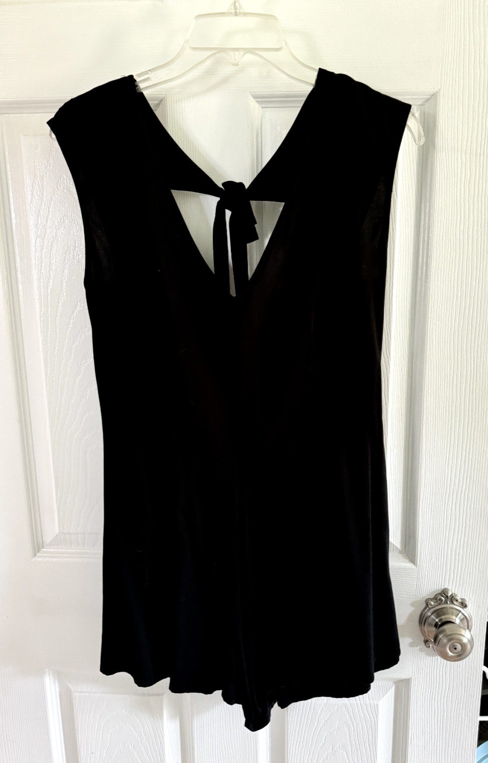 Express Romper Jumpsuit Womens Medium Black One Piece Size 4 Regular-image