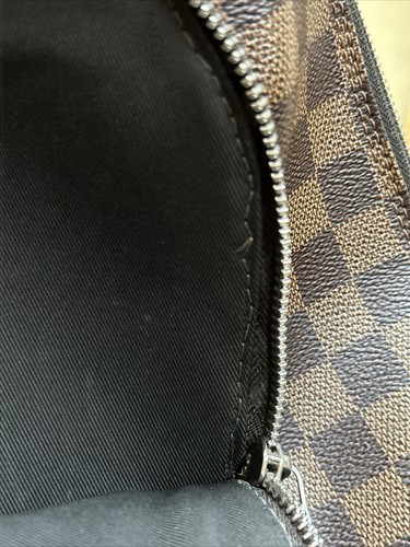 Louis Vuitton Damier Ebene Jack Brown Leather Men’s Backpack - Picture 12 of 13