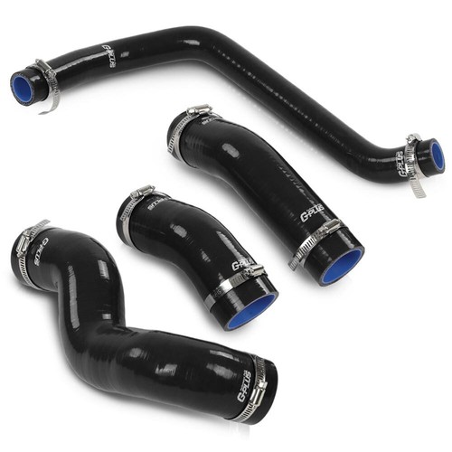 Black Radiator Hose Set Fit For Humvee 12339160/12339162/12339159/12340046 - Picture 2 of 12