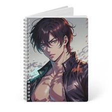 Anime inspired Softcover Notebook, A5