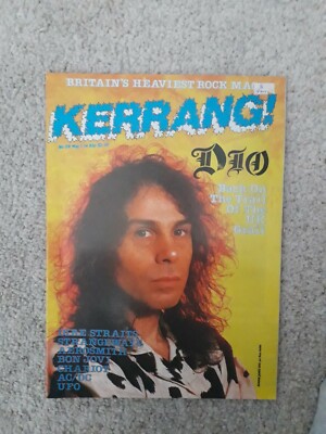KERRANG Magazine Issue 119 Dio