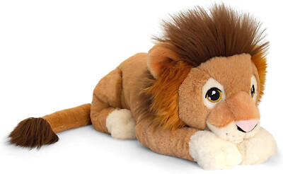Keel Toys Keeleco Large Giant Wild Lion 45cm Stuffed Soft Toy