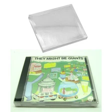 10x Music CD Jewel Case- Clear Protective Box Protector Sleeve Case (Read!)
