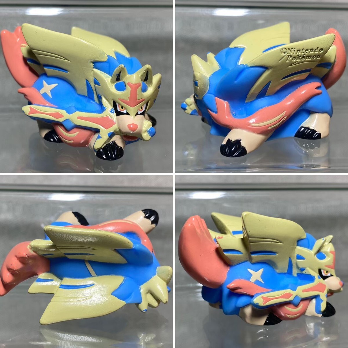 Zacian, Zamazenta A.1 Pokemon Monster Bandai Finger Puppet