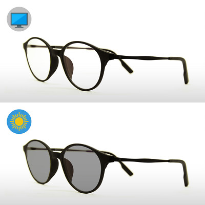 OCCHIALI ANTI LUCE BLU E FOTOCROMATICI!! PIXEL LENS SUNNY BLACK NEUTRI |  eBay