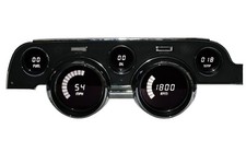 1968 Ford Mustang Dash Bezel & Lens Kit - Black Standard Interior Set (5-Piece) 9 thumbnail image