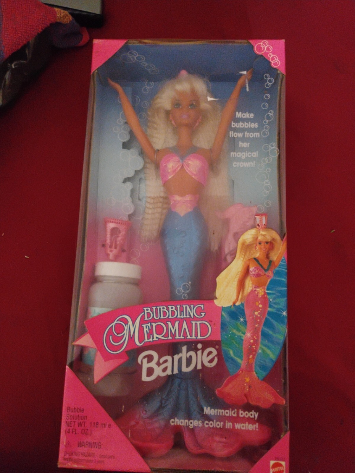 Bubbling Mermaid Barbie Doll - Mattel (c. 1996) Never Opened