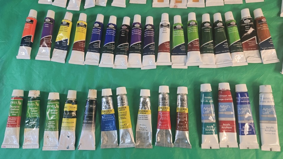 Oil Paint Lot used eBay