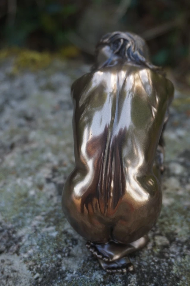 708.5151 FIGURINE STATUETTE FEMME MODELE NUE REVEUSE - Photo 2/4