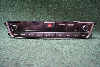 2015 2016 2017 HYUNDAI SONATA RADIO CONTROL FACE PANEL OEM 94510C1510