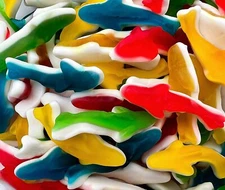 Funtasty Assorted Baby Sharks Gummy Marshmallow Candy, 2 Pound Pack