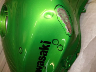 KAWASAKI ZX 1000 2011 FUEL TANK GENUINE OEM K1040 for sale online