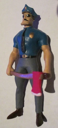 AXE COP MINI ACTION FIGURE SDCC FOX TV ADHD CARTOON