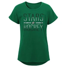 Outerstuff NHL Youth Girls Dallas Stars Glory Short Sleeve Dolman Tee