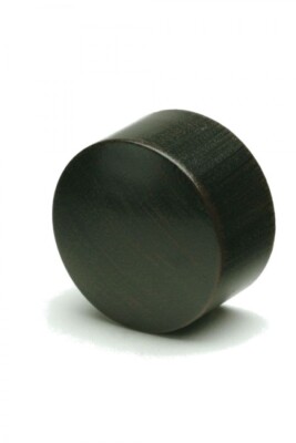 Trax Drapery Hardware Rustic Brown End Cap for 1 1/8'' Rod Diameter~Pair
