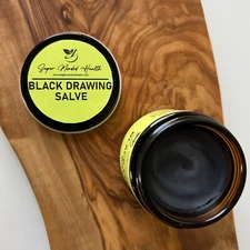 Black Drawing Ointment | Pulls Splinters Stings | All Natural Herbal