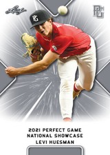 10-Count Lot Levi Huesman 2021 Leaf Perfect Game NIKE All-American Rookies