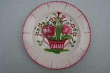 Teller, Fayence, Faince, St.Clement, um 1830