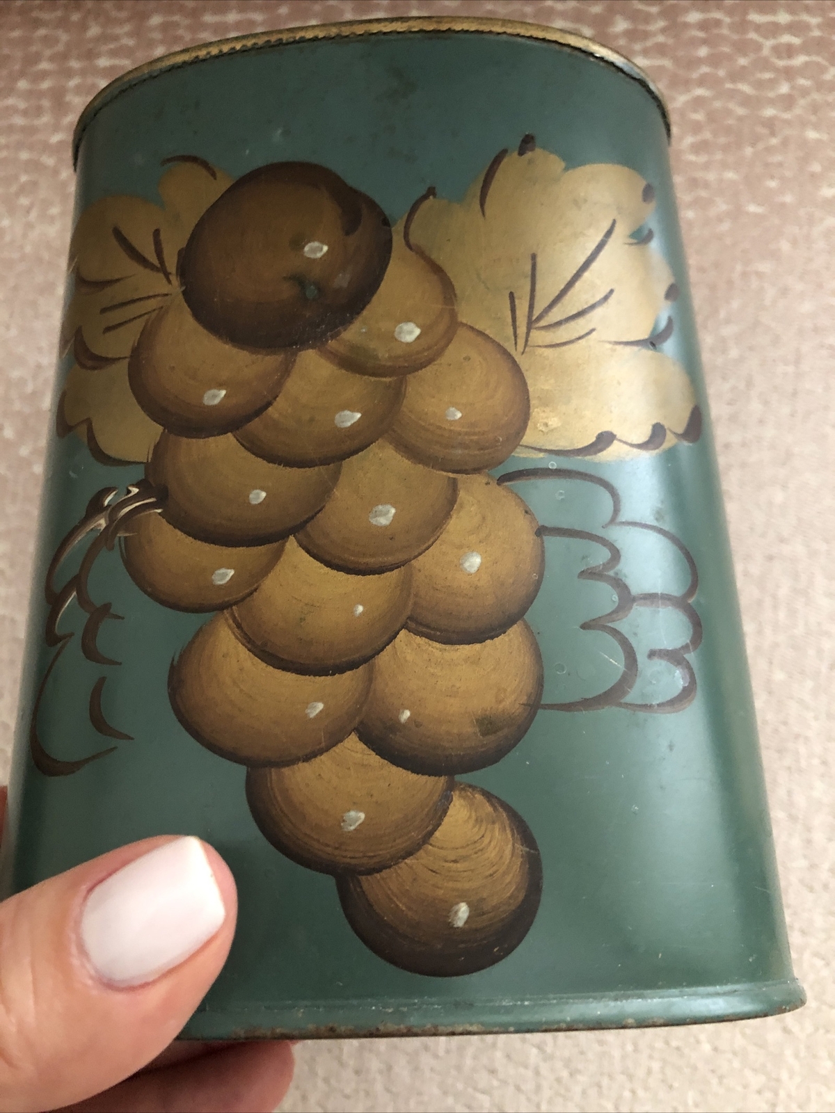 Antique English Bucket Toleware