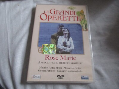 LE GRANDI OPERETTE ROSE MARIE DVD RAI TRADE FABBRI ED SIGILLATO!!!
