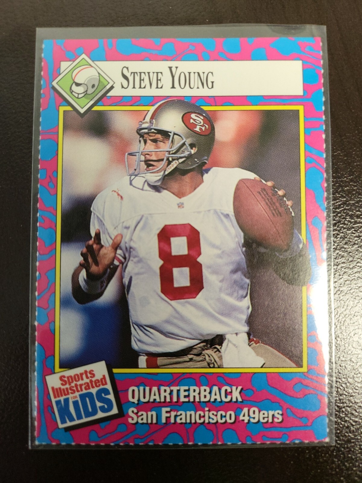 1993 Sports Illustrated For Kids Steve Young card #119