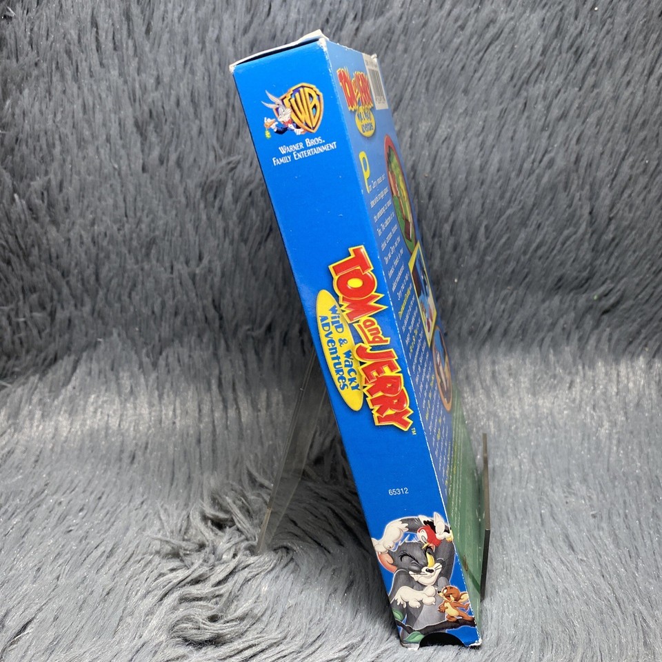 Tom And Jerry Wild & Wacky Adventures VHS 1992 Warner Rare Cartoon