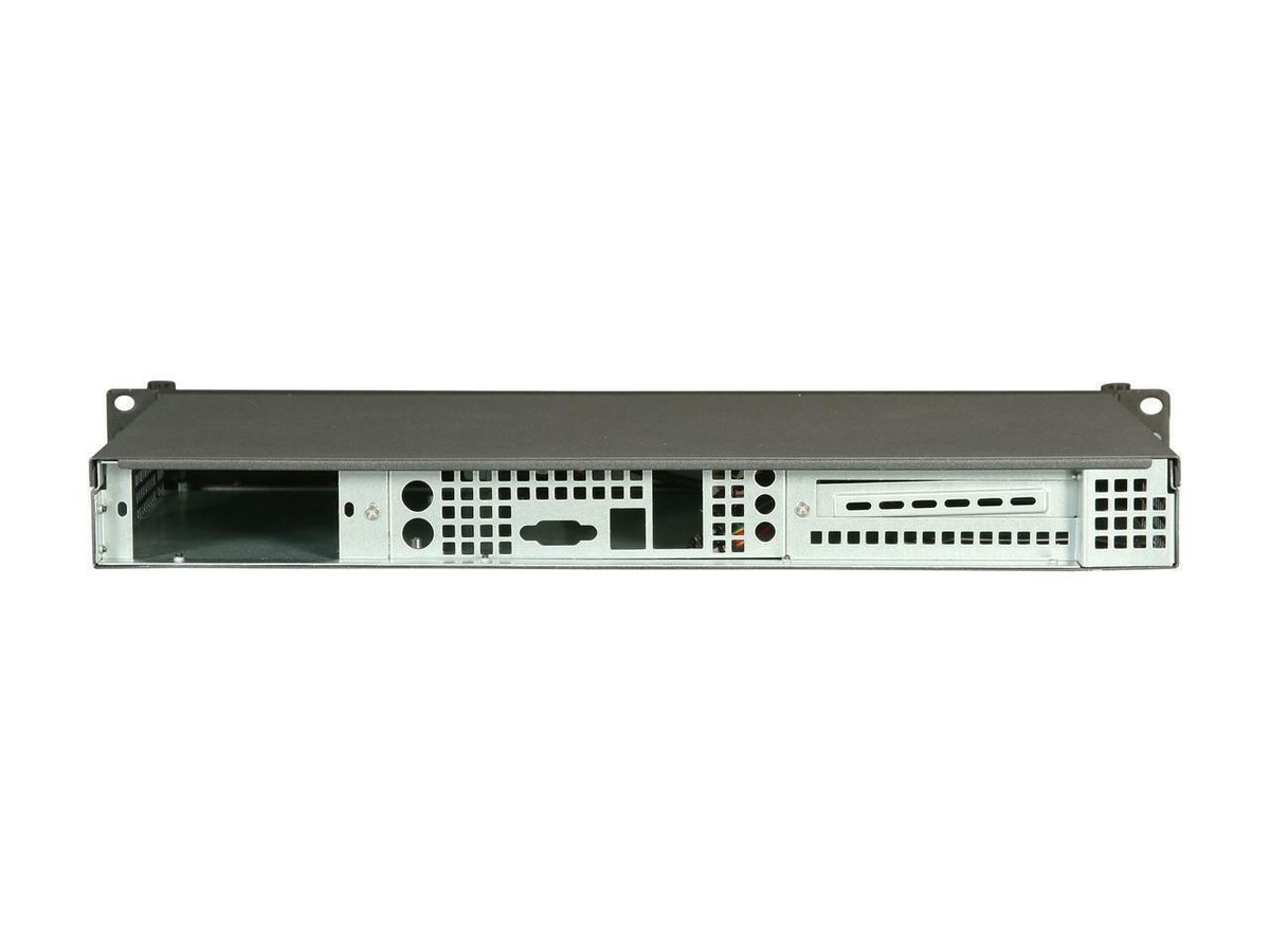 iStarUSA 1U ラックマウント D-118V2-ITX① iStarUSA D-118V2-ITX 1U Compact Rackmount mini-ITX Chassis