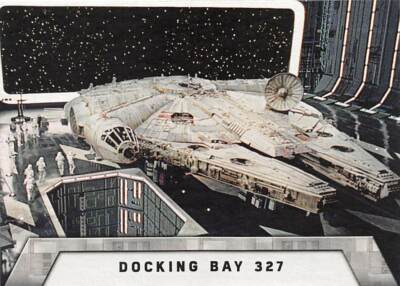 2016 Topps Star Wars Rogue One Mission Briefing Death Star #2 Docking Bay 327  