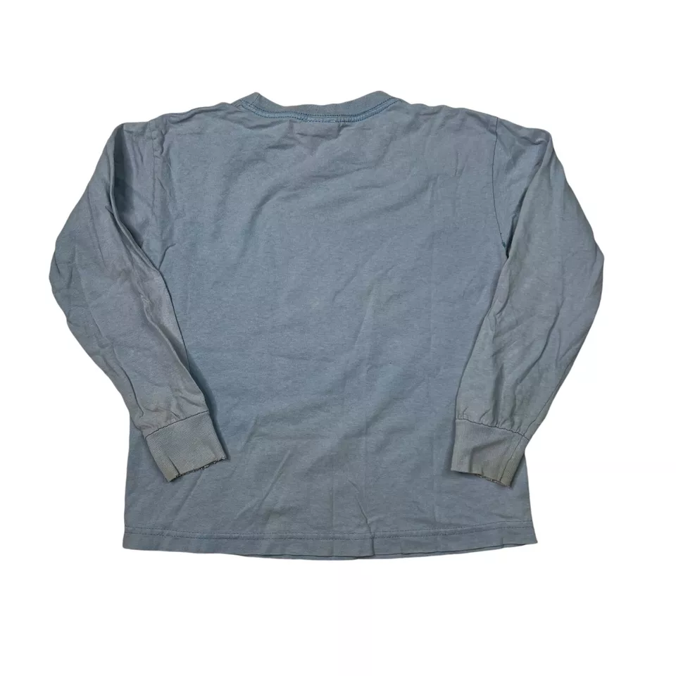 Vintage 00s Teen Titans Comics Long Sleeve Tee T-Shirt FLAW Blue Youth Small - Image 2 of 4