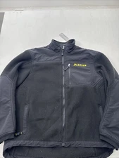 Klim Jacket Fleece Men XL Black Full Zip Snowmobile Moto