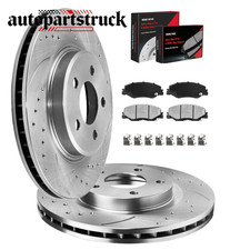 296mm Front Disc Rotors Brake Pad for 2002-2006 Chevy Equinox Torrent Saturn Vue