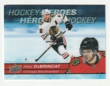 2021-22 Tim Hortons Alex DeBrincat Hockey Heroes H4 Chicago Blackhawks ex cond