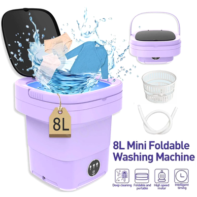 #ad Portable Washing Machine Mini Washer Foldable Washer and Spin Dryer Small Travel $23.98