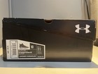 Under Armour Size 10 Football Cleats Highlight Hammer MC Black White UA Mens — photo 3