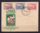 AUSTRALIA 1937 FDC SESQUI- CENTENARY NSW, CACHET AND CDS SYDNEY 29 #C2103