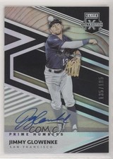 2020 Elite Extra Edition Prime Numbers A Signatures /185 Jimmy Glowenke Auto 0c6