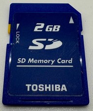 Toshiba 2GB SD Memory Card