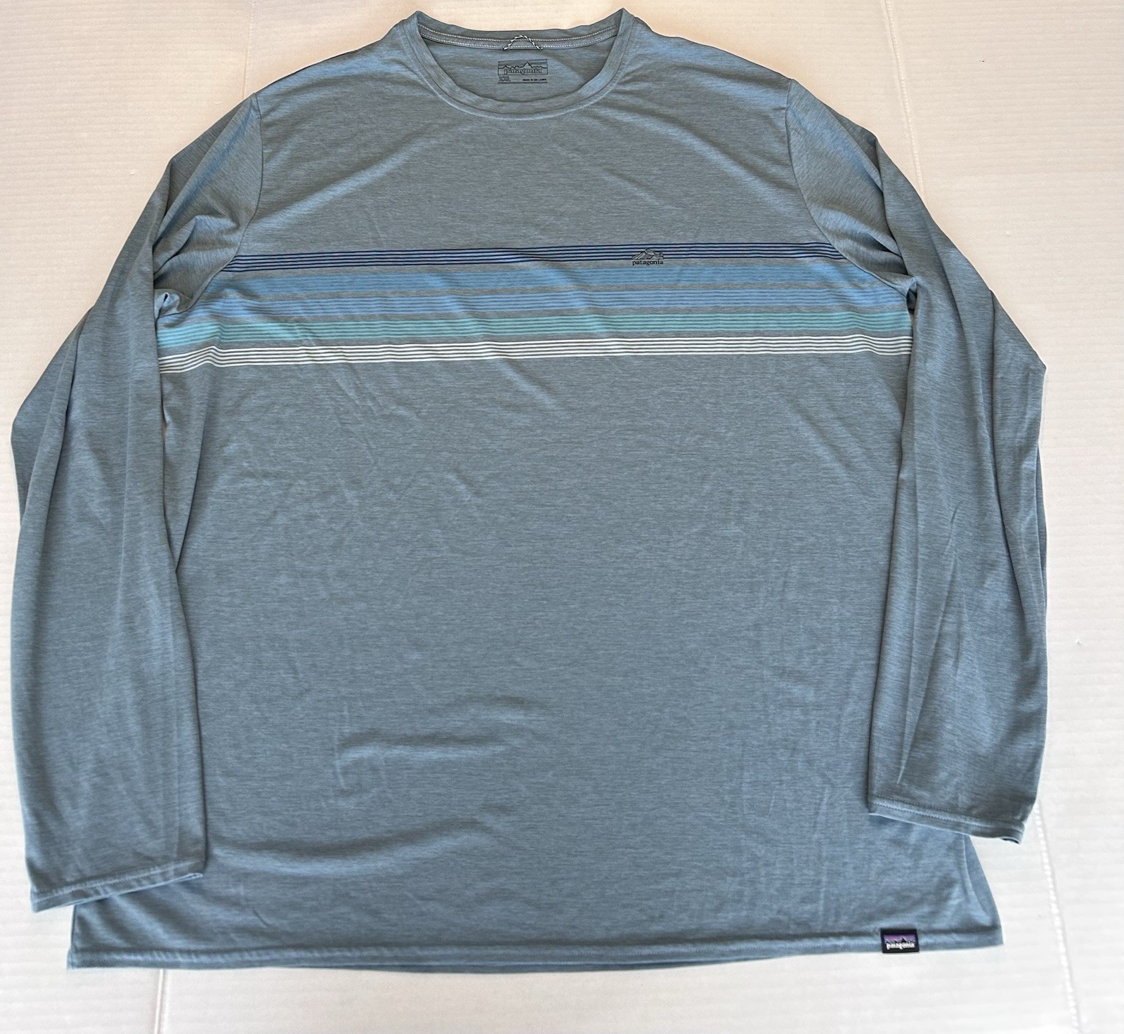 Patagonia Men's Long-Sleeved Capilene® Cool Daily Graphic Shirt Size XXL