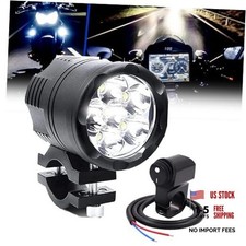 Motorcycle Fog Lights with Switch Tube Bar Mounted, 12-60V Motorcycle 60W