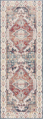 Size: 7'10'' x 10' Rectangle - Brend Rust Medallion Area Rug