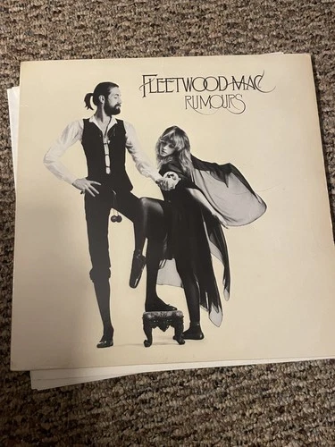 Fleetwood Mac “Rumours” Vintage (1977) With lyrics poster Excellent Condition!